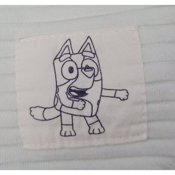 Bluey 2018 Graphic Sweatshirt & Short Set Light Blue Toddler 18M Style# SCML01F - Picture 3 of 8